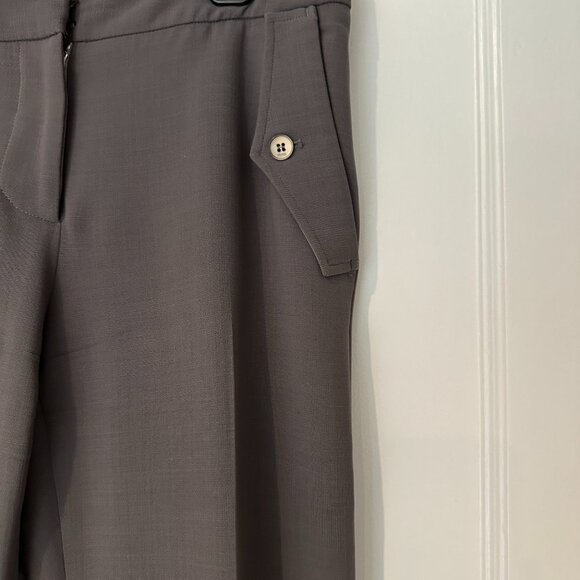 Fendi Taupe Wool Trousers size 42 EUC - Picture 2 of 4
